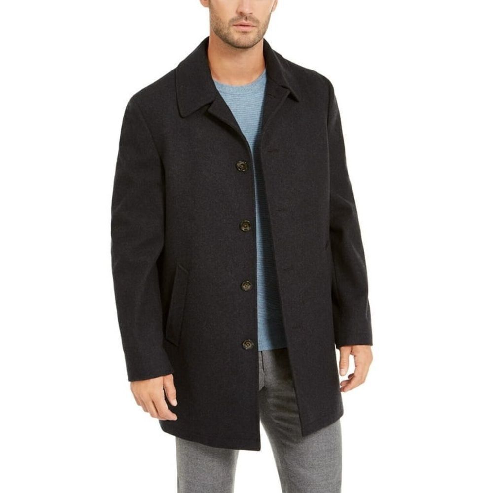 Ralph Lauren Men's Jake Classic Fit Overcoat, navy 36 short nwt